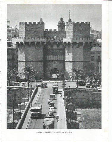 LAMINA 21838: Torres de Serranos en Valencia
