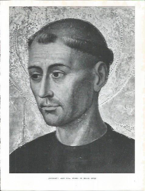 LAMINA 21835: San Gil, por Jacomart