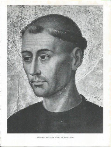 LAMINA 21835: San Gil, por Jacomart