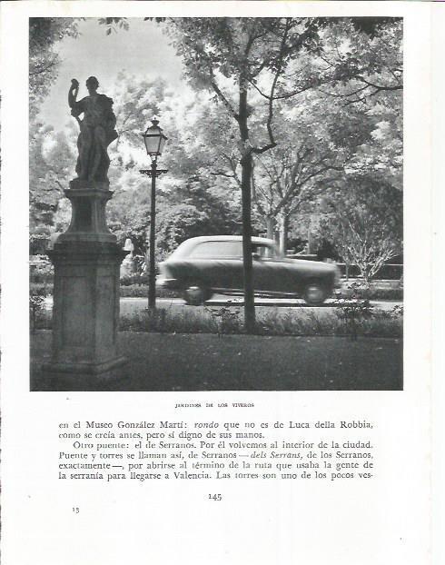 LAMINA 21834: Jardines de los Viveros de Valencia
