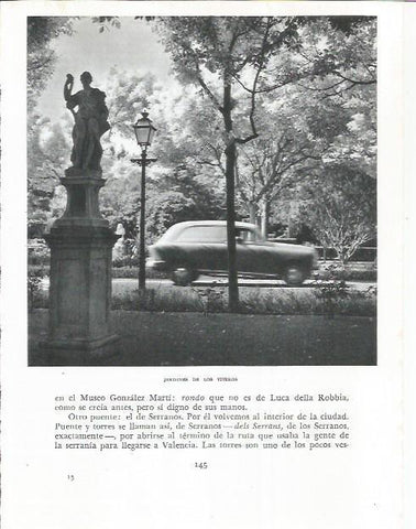LAMINA 21834: Jardines de los Viveros de Valencia