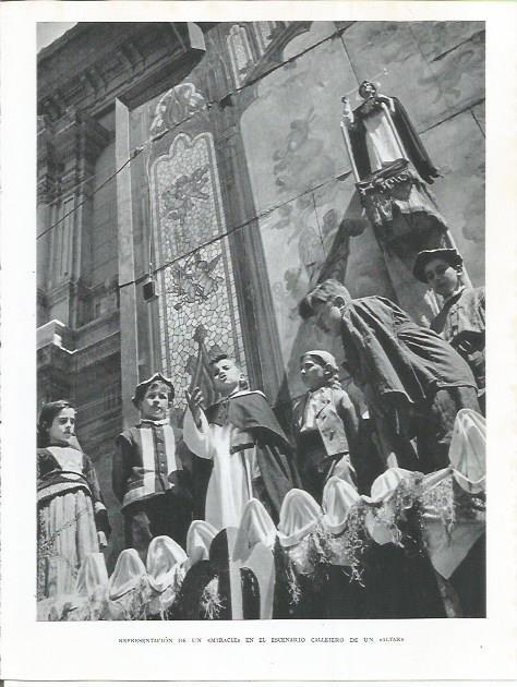 LAMINA 21831: Representacion de un Miracle 