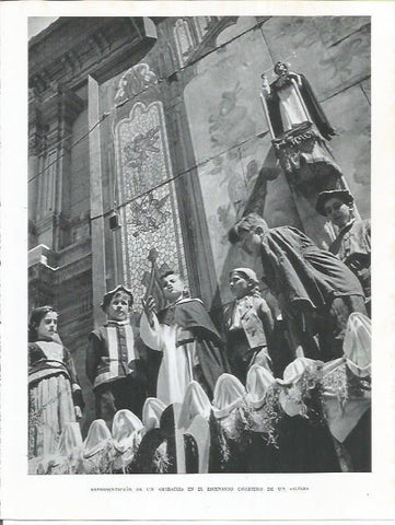 LAMINA 21831: Representacion de un Miracle 
