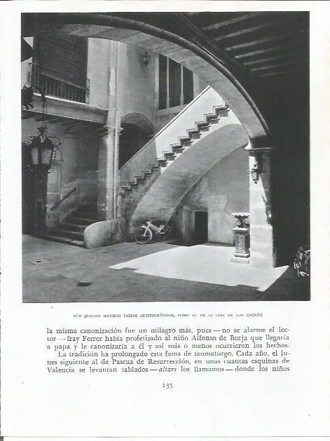 LAMINA 21829: Patio de la Casa de los Escriva en Valencia