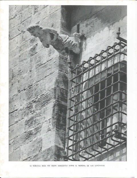 LAMINA 21822: Gargola de la Catedral de Valencia