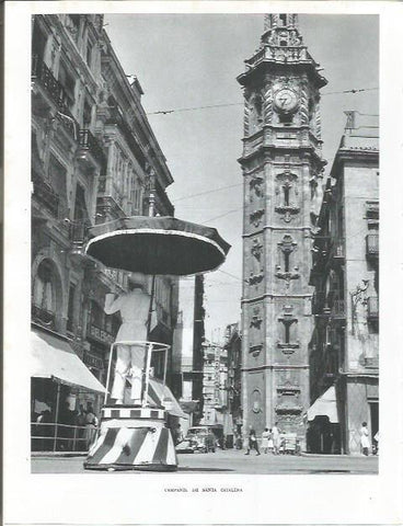 LAMINA 21846: Campanil de Santa Catalina en Valencia