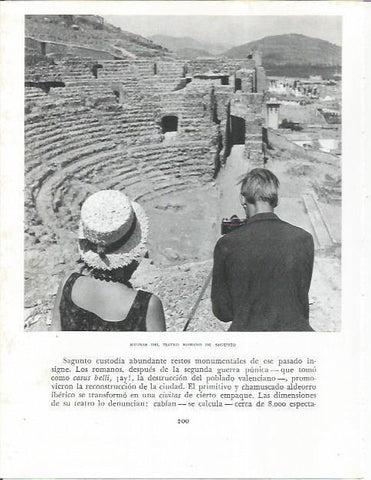 LAMINA 21860: Ruinas del Teatro Romano de Sagunto