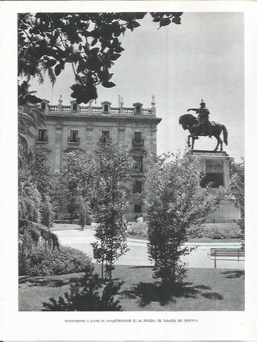 LAMINA 21849: Monumento a Jaume I en Valencia