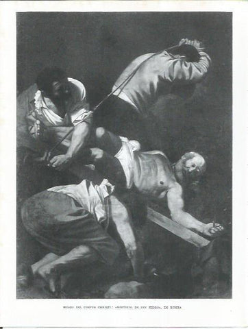 LAMINA 21848: Martirio de San Pedro, por Ribera