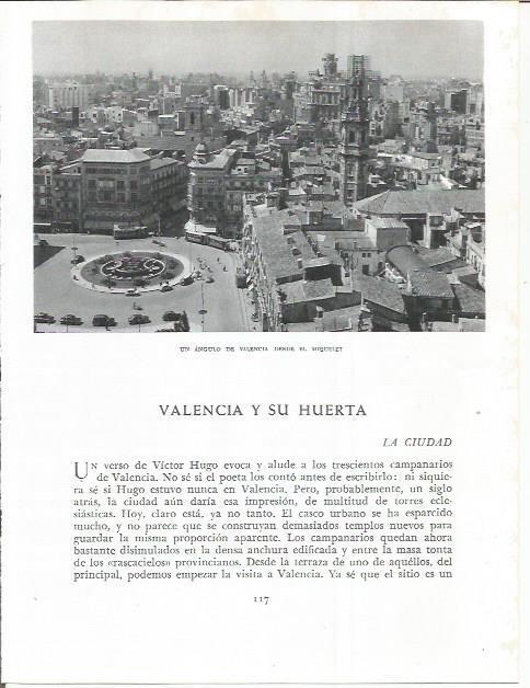 LAMINA 21820: Vista de Valencia desde el Miquelet
