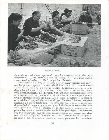 LAMINA 21793: Mujeres de Peñiscola