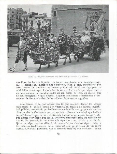 LAMINA 21796: Carro en las Fallas