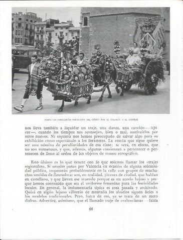 LAMINA 21796: Carro en las Fallas