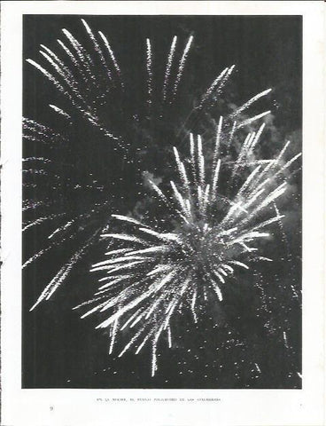 LAMINA 21807: Fuegos artificiales