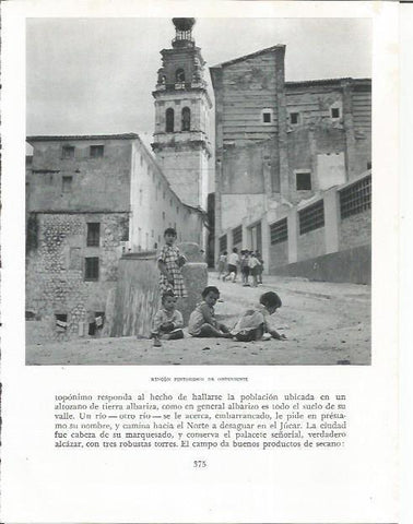 LAMINA 21939: Calle en Onteniente