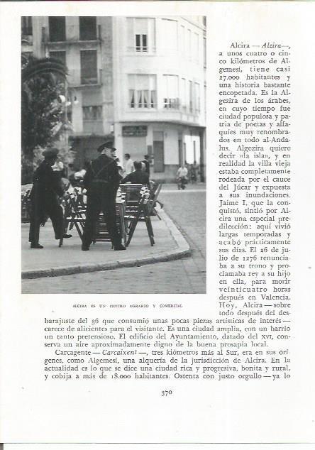 LAMINA 21936: Calle de Alcira