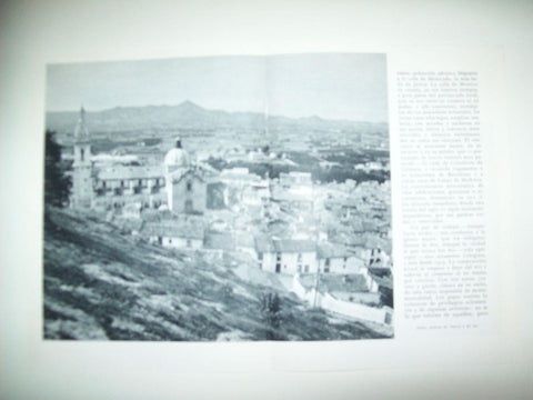 LAMINA 21925: Vista de Jativa