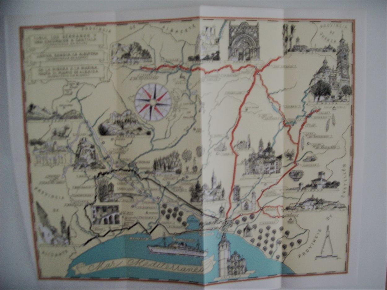 LAMINA 21924: Mapa de Liria, Los Serranos, Jativa, La Albufera y La Marina