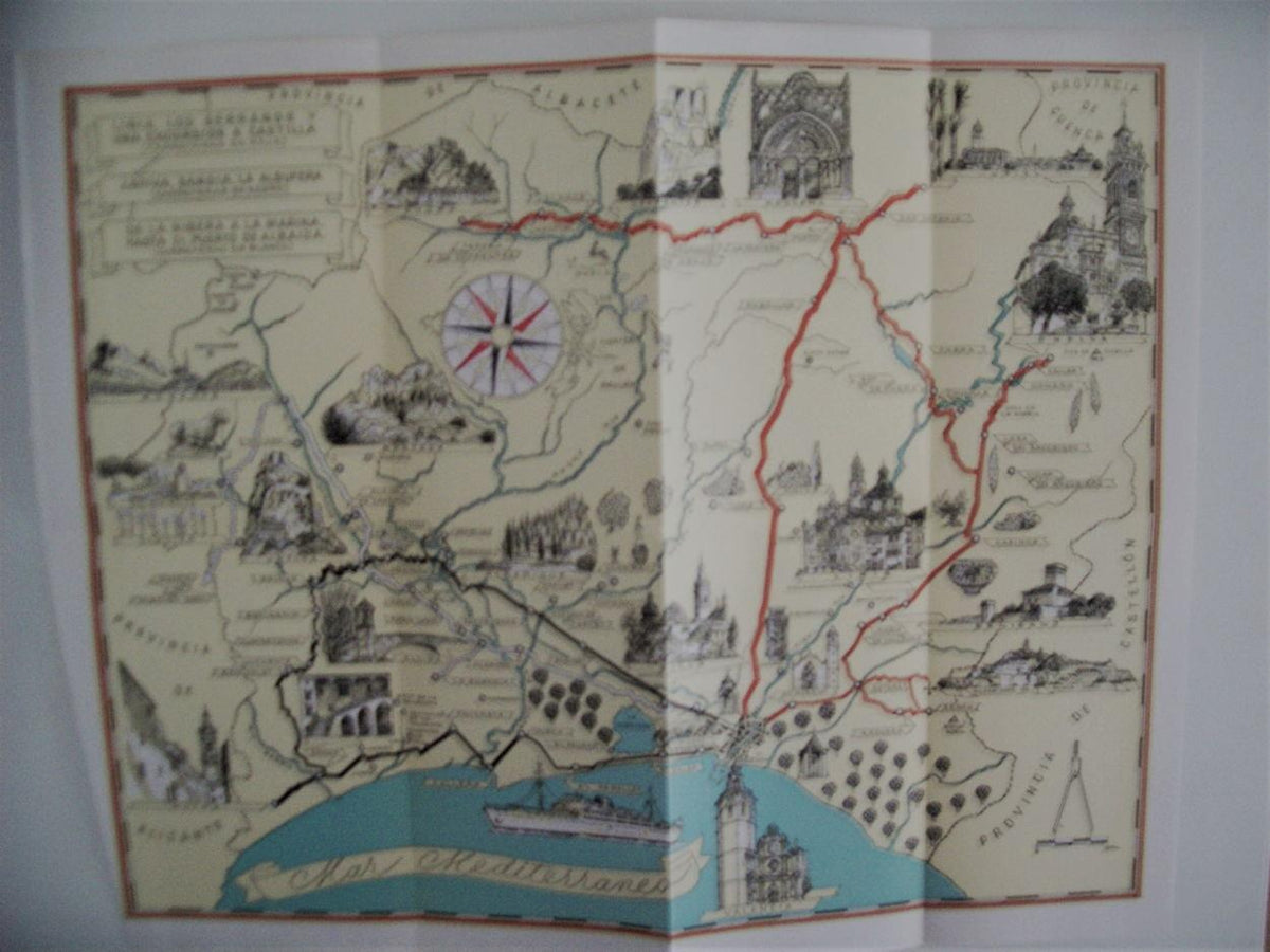 LAMINA 21924: Mapa de Liria, Los Serranos, Jativa, La Albufera y La Marina