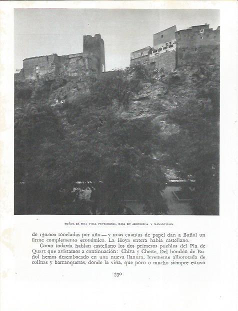 LAMINA 21921: Vista de Buñol