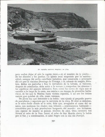 LAMINA 21946: Barcas de pesca en Javea