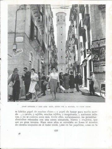 LAMINA 21965: Calle de Alcoy