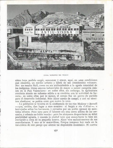 LAMINA 21964: Fabrica de Antiu Xixona