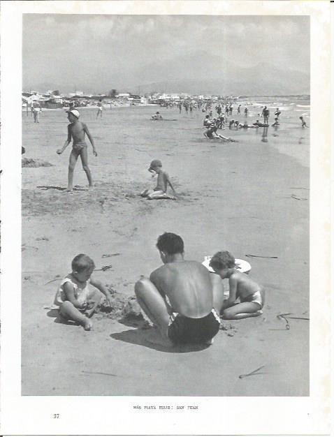 LAMINA 21962: Playa de San Juan en Alicante