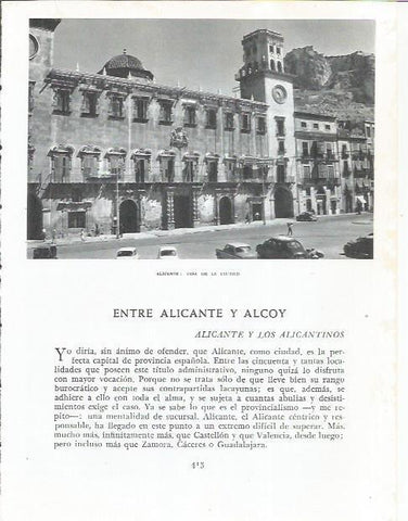 LAMINA 21957: Ayuntamiento de Alicante