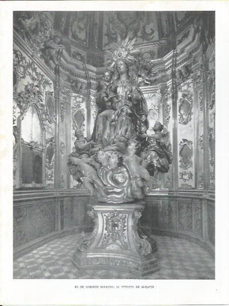 LAMINA 21956: Camarin de la Patrona de Alicante