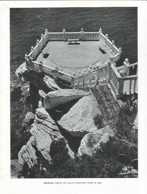 LAMINA 21953: Mirador en Benidorm