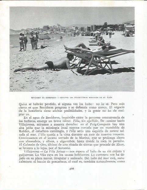 LAMINA 21951: Playa de Benidorm