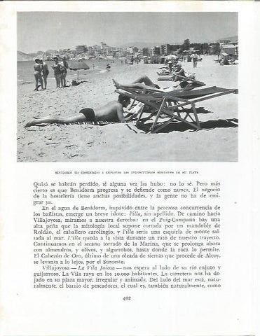 LAMINA 21951: Playa de Benidorm