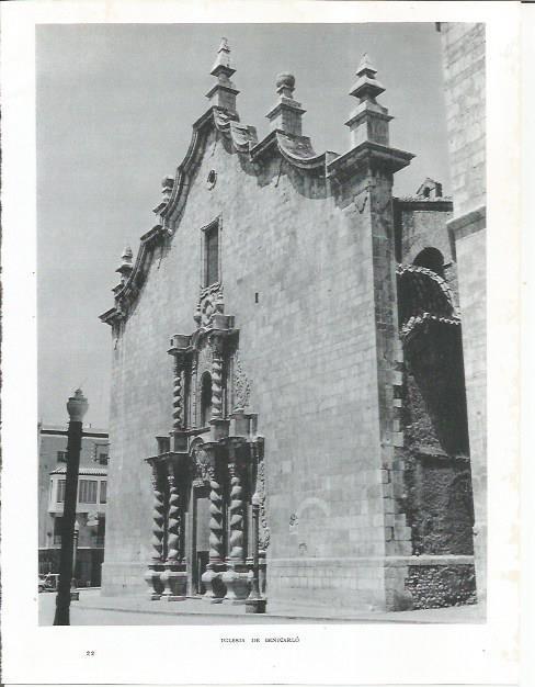 LAMINA 21891: Iglesia de Benicarlo