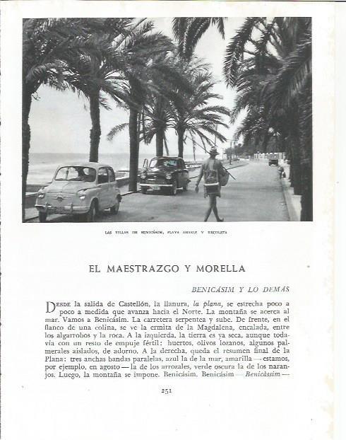 LAMINA 21885: Paseo en Benicasim