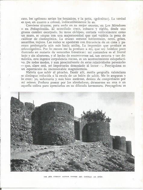 LAMINA 21874: Torres del Castillo de Onda