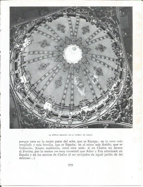 LAMINA 21917: Cupula de la iglesia de Chelva