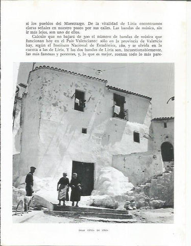 LAMINA 21914: Calle tipica de Liria