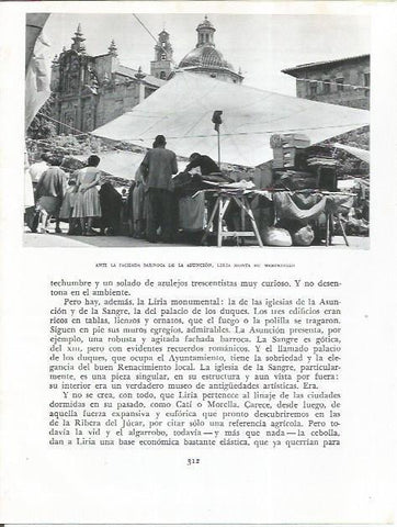 LAMINA 21913: Mercadillo en Liria