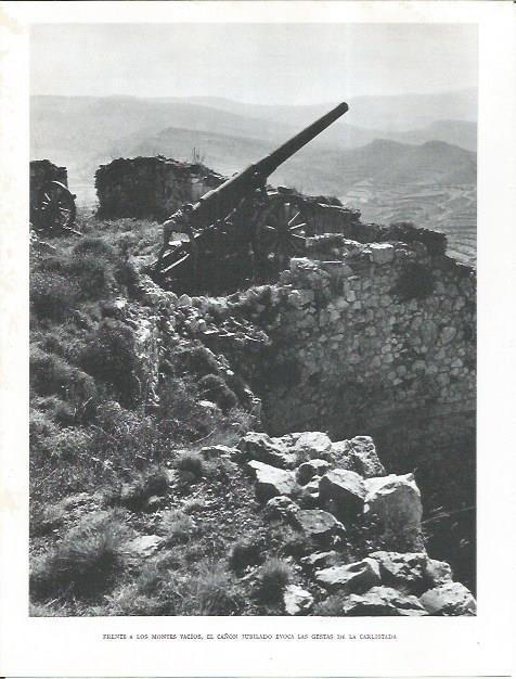 LAMINA 21901: Cañon carlista em el Maestrazgo