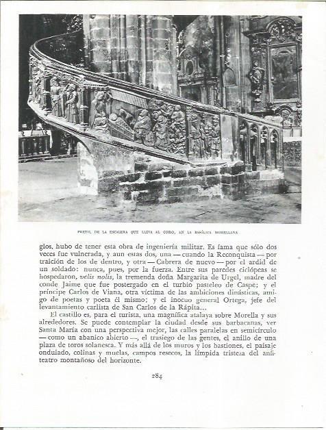 LAMINA 21900: Pretil de la Basilica de Morella