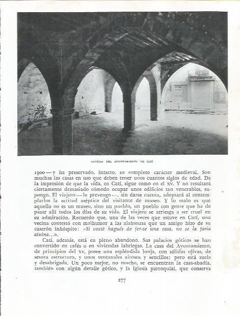 LAMINA 21897: Lonja del Ayuntamiento de Cati, Castellon