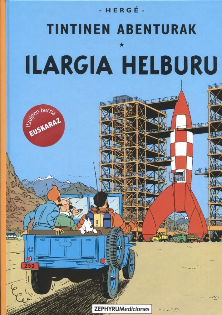 Tintin edicion en EUSKARAZ: llargia Helburu