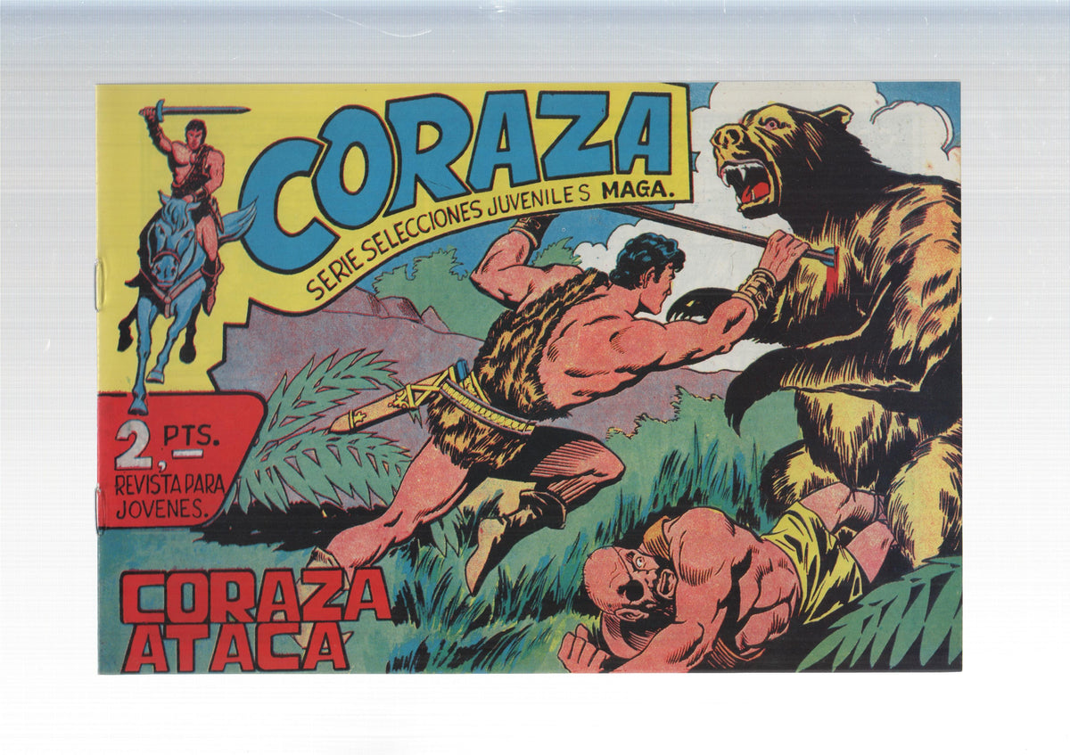 Coraza,facsimil numero 03: Coraza ataca