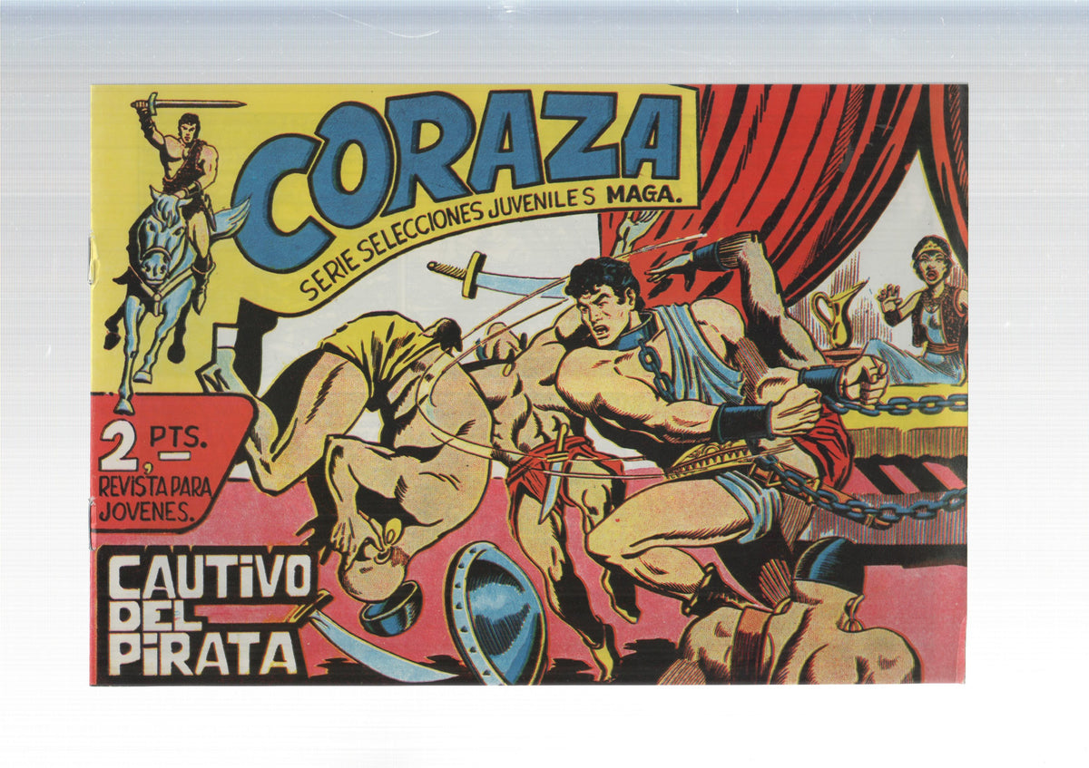 Coraza, facsimil numero 10: Cautivo del pirata