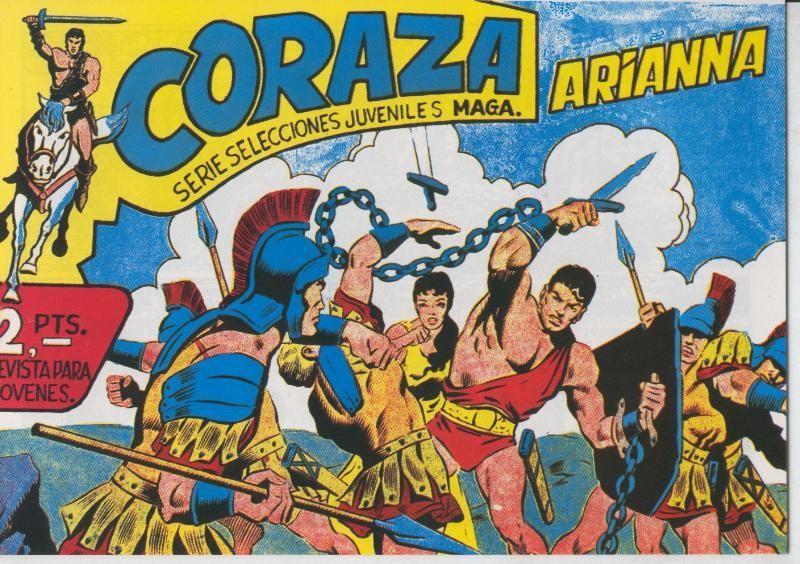 Coraza, facsimil numero 42: Arianna