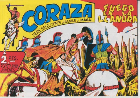 Coraza, facsimil numero 52: Fuego en la llanura