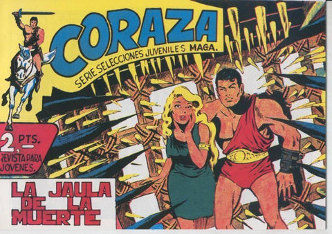 Coraza, facsimil numero 60: La jaula de la muerte