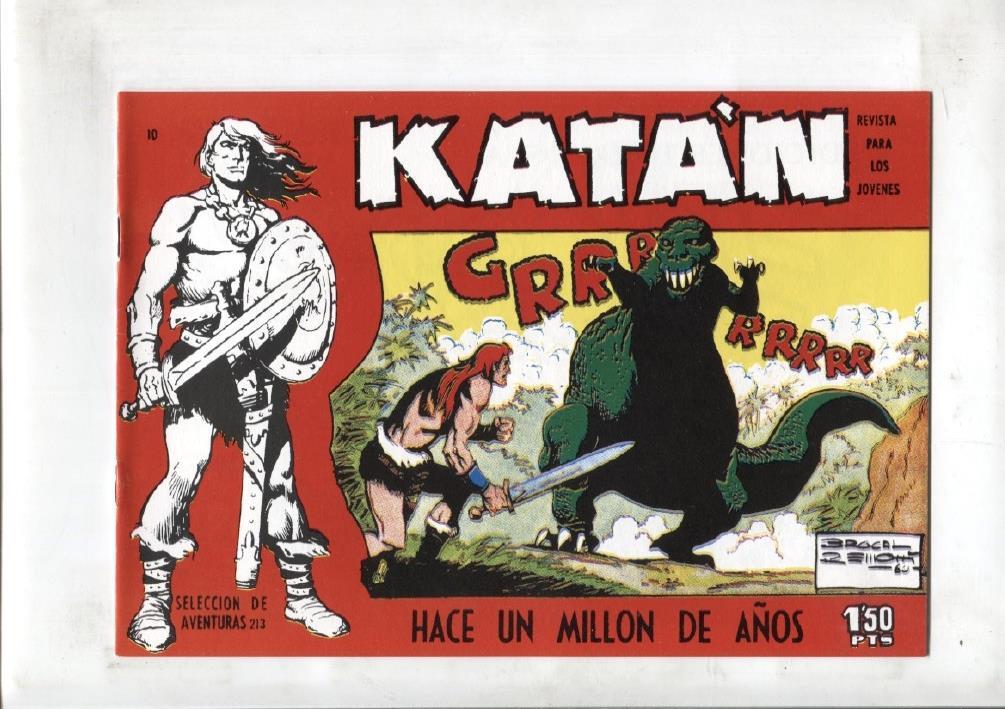Facsimil: Katan numero 10: Hace un millon de años