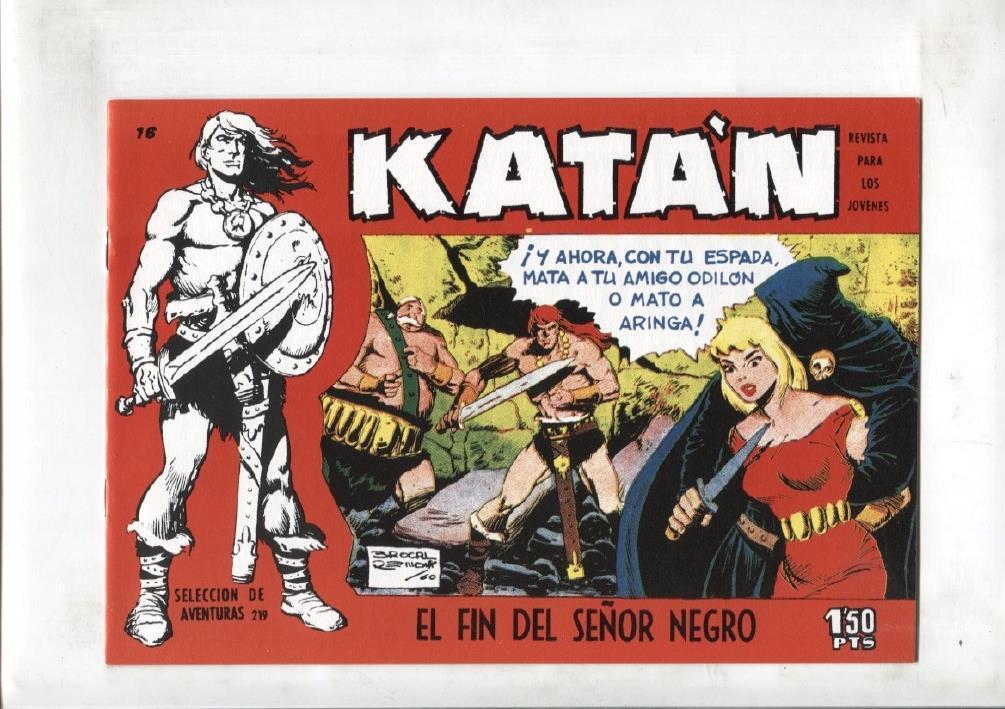Facsimil: Katan numero 16: El fin del señor negro